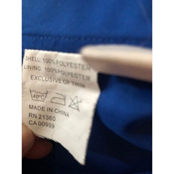 GORGEOUS PREOWNED VINTAGE BLUE MORI LEE MERMAID TULLE CRYSTAL BEADED GOWN SZ 8 - Picture 10 of 13